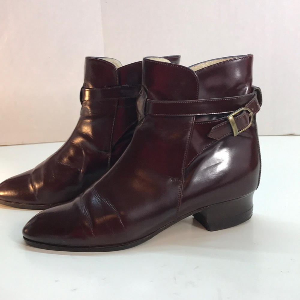 Fine Leather Ankle Boot from Neiman Marcus Size5.5